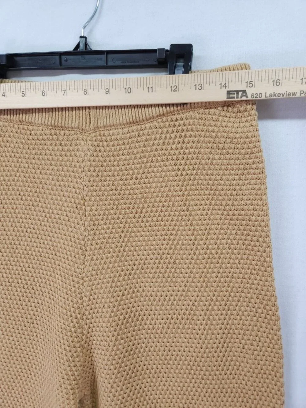 Free People Beach Chunky Knit Pants Womens Medium Crop Wide Leg Cozy Casual